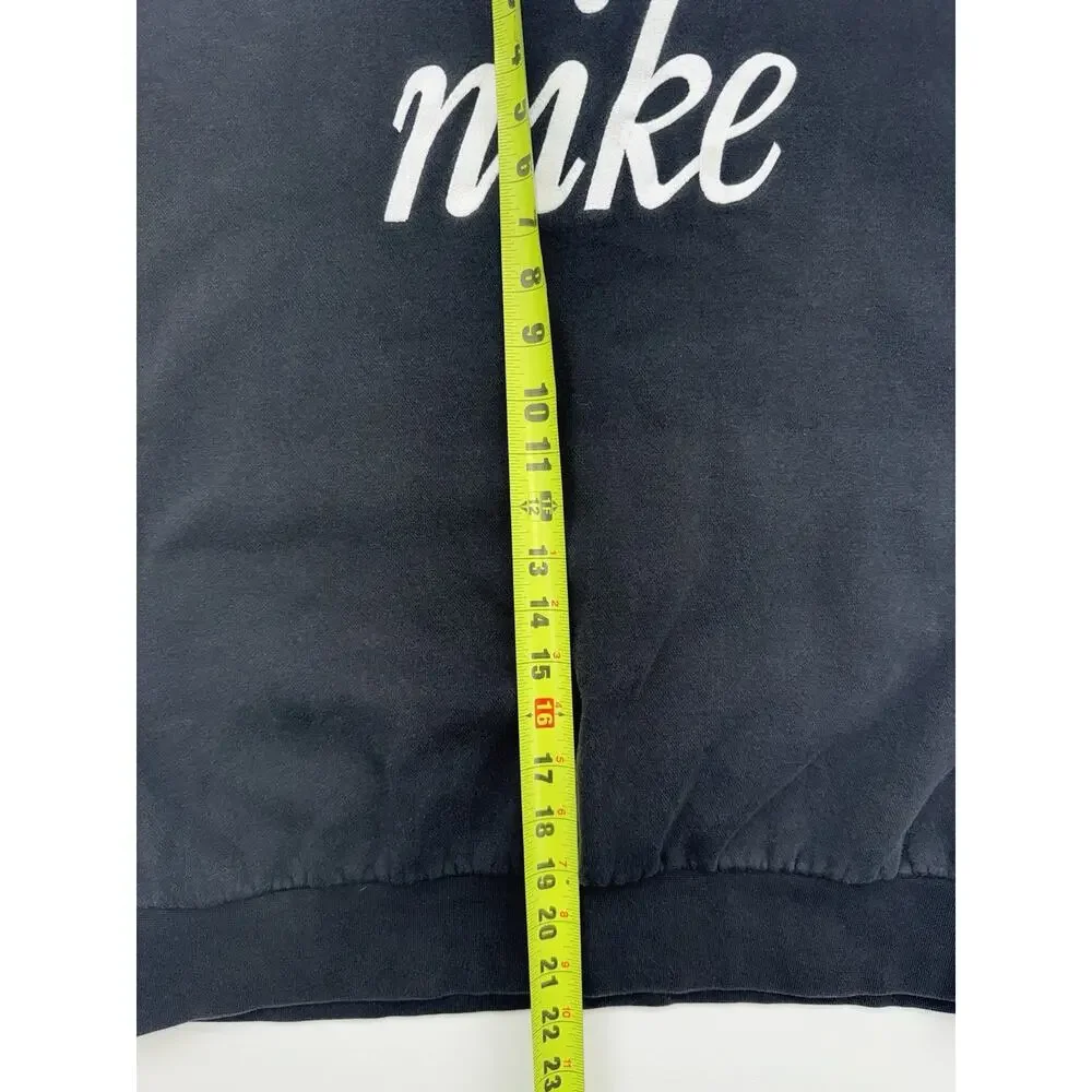 Nike NSW Women’s Spellout Black Pink Gray Long Sleeve Sweater Sweatshirt Small